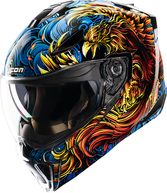 Icon Threshold Burn Birdie Burn Modular Helmet