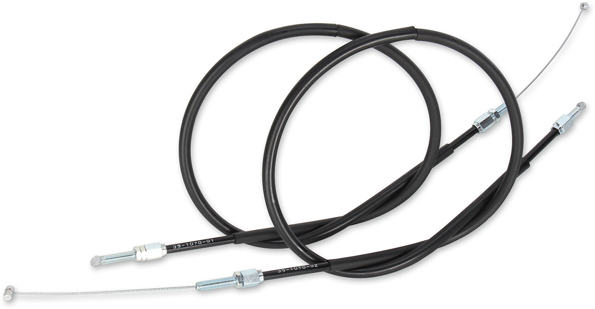 Moose Offroad Black Vinyl Throttle Cable