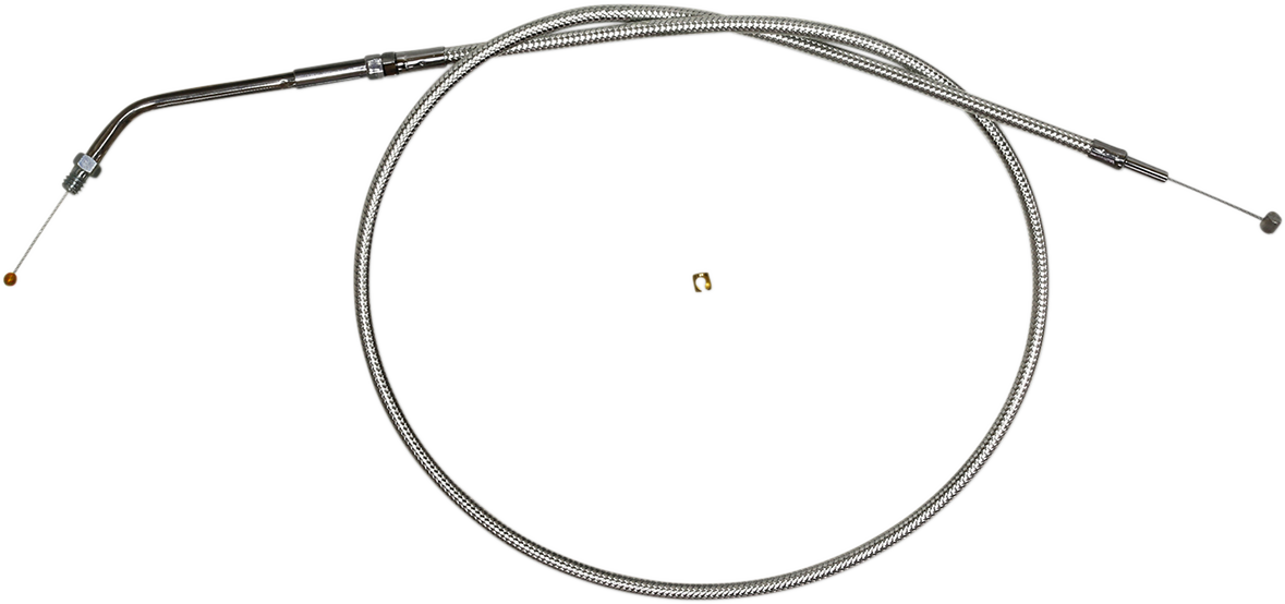 Magnum Shielding Sterling Chromite II Braided Throttle Cable for Harley-Davidson
