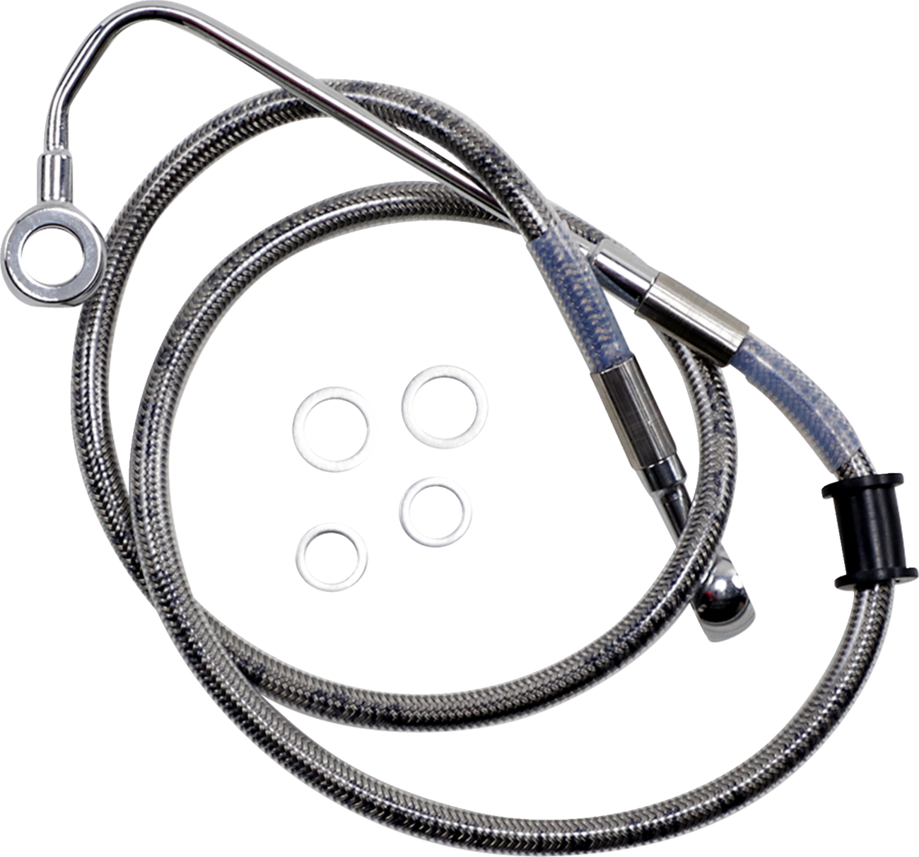 Drag Specialties Stainless Steel Brake Line Kit