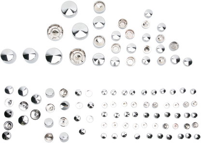 Drag Specialties Deluxe Engine Bolt Cover Kit