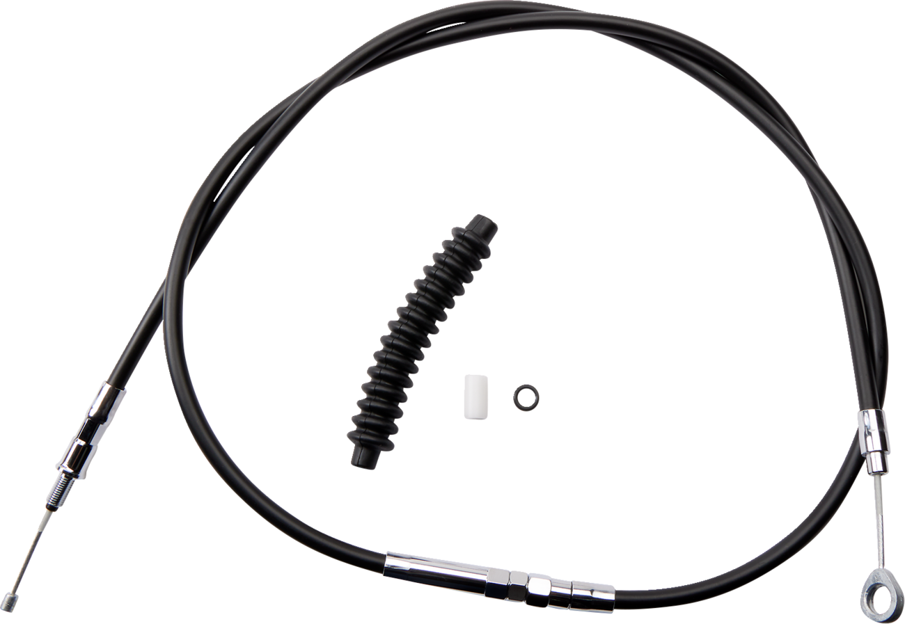 High-Efficiency Black Vinyl Clutch Cable