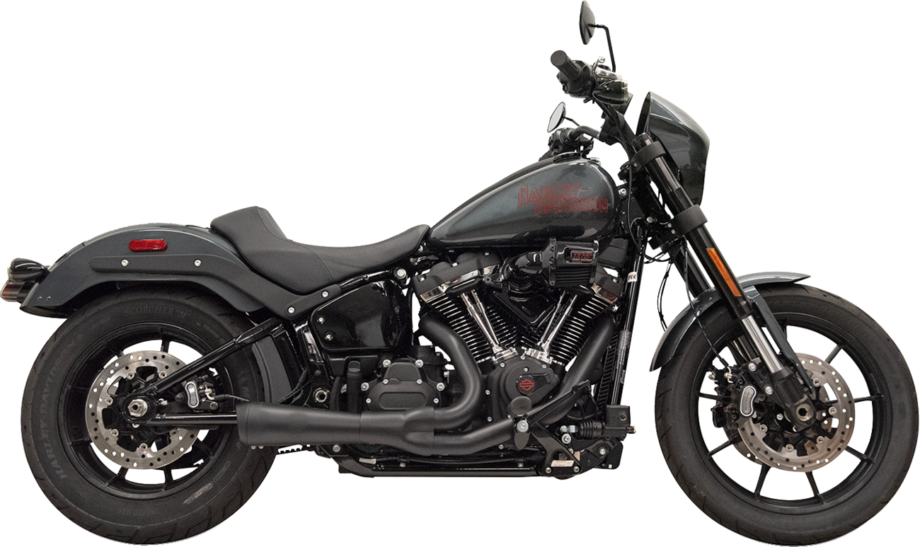 Bassani Xhaust 2-into-1 The Ripper Exhaust System with Megaphone Muffler