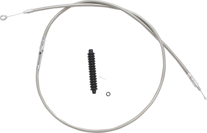 Drag Specialties High-Efficiency Braided Stainless Steel Clutch Cable