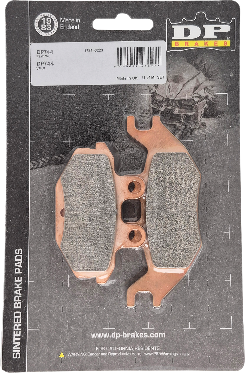 DP Brakes ATV/UTV Sintered Metal Brake Pads