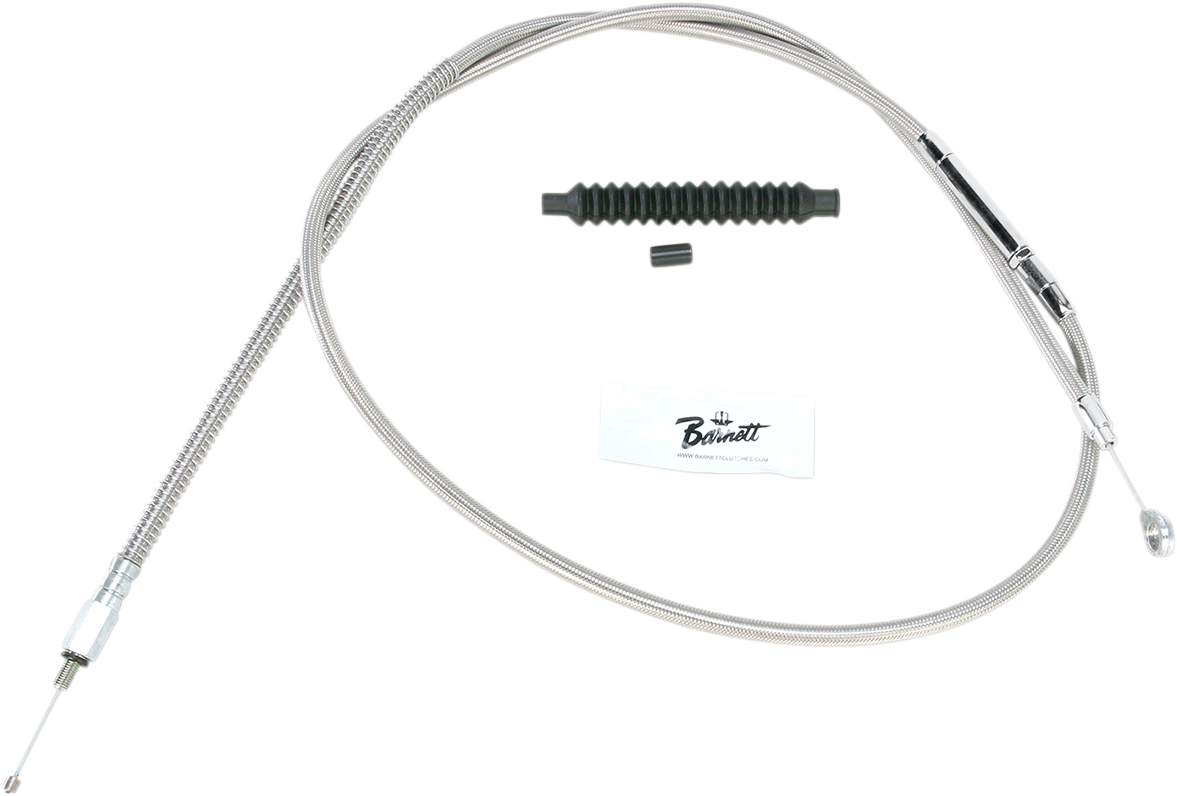 Barnett High-Efficiency Stainless Steel Clutch Cable for Harley-Davidson