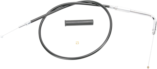 Drag Specialties Black Vinyl Throttle Cable