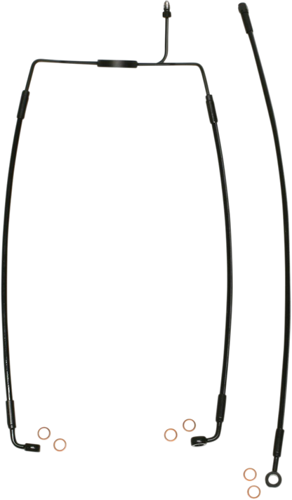 Magnum Shielding  XR Stainless Extreme Response Front Brakeline Kit