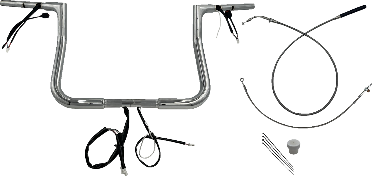 Fat Baggers Inc. 1-1/4" EZ Install Flat Top Handlebar