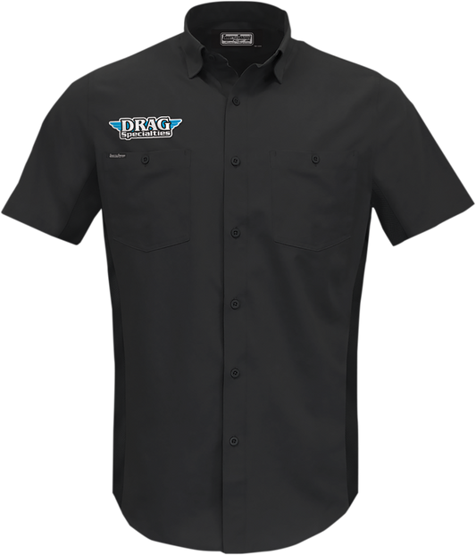 Throttle Threads Drag Specialties Vented Shop Shirt