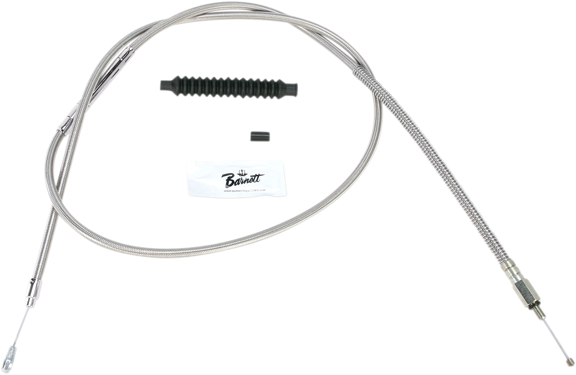 Barnett High-Efficiency Stainless Steel Clutch Cable for Harley-Davidson