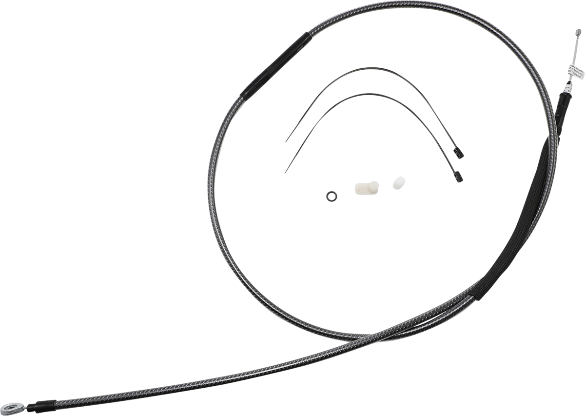 Magnum Shielding High-Efficiency Polished KARBONFIBR Clutch Cable