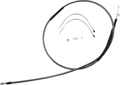 Magnum Shielding High-Efficiency Polished KARBONFIBR Clutch Cable