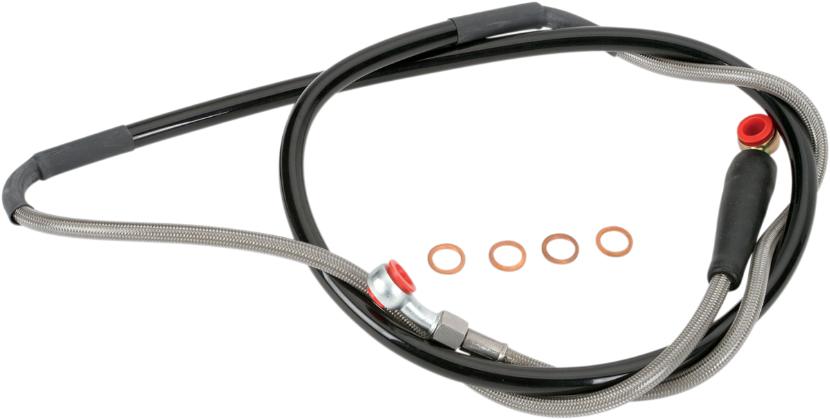 Moose Offroad Stainless Steel Braided Brake Line