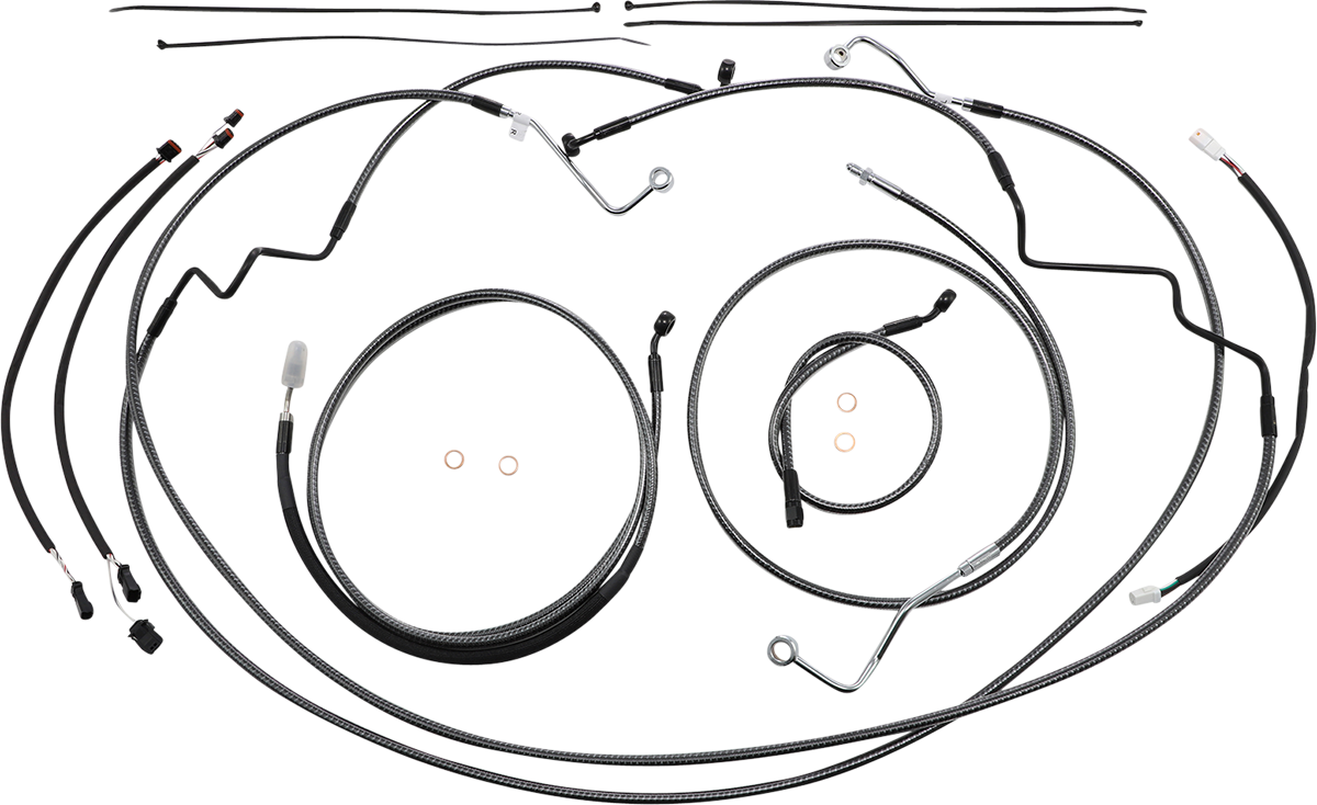 Magnum Shielding KARBONFIBR Designer Handlebar Installation Kit