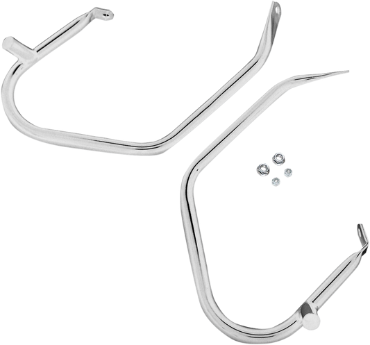 Drag Specialties Low-Profile Saddlebag Guards