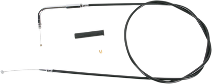 Drag Specialties Black Vinyl Throttle Cable
