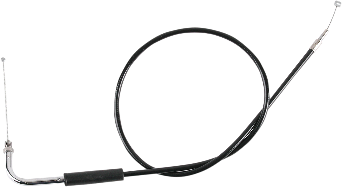 Drag Specialties Black Vinyl Throttle Cable