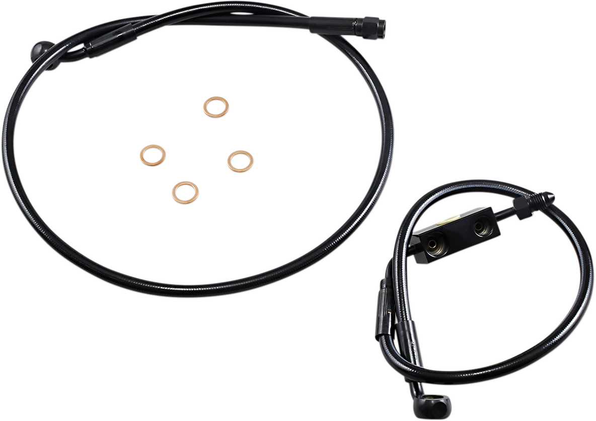 Magnum Shielding Extreme Response Front Brake Line Kit for ABS XR