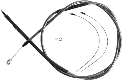 Magnum Shielding High-Efficiency Polished KARBONFIBR Clutch Cable