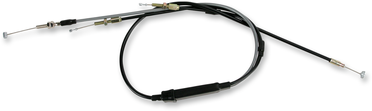 Parts Unlimited Black Vinyl Throttle Cable