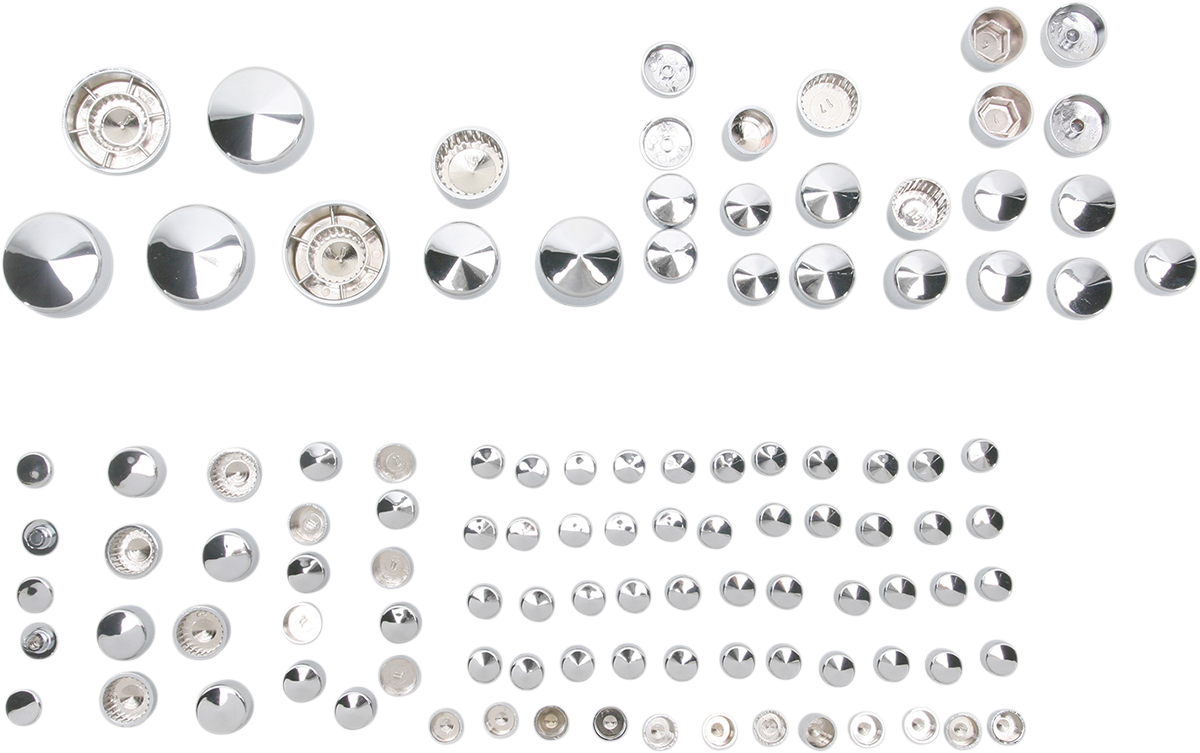 Drag Specialties Deluxe Engine Bolt Cover Kit