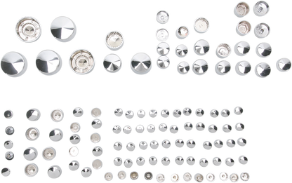 Drag Specialties Deluxe Engine Bolt Cover Kit