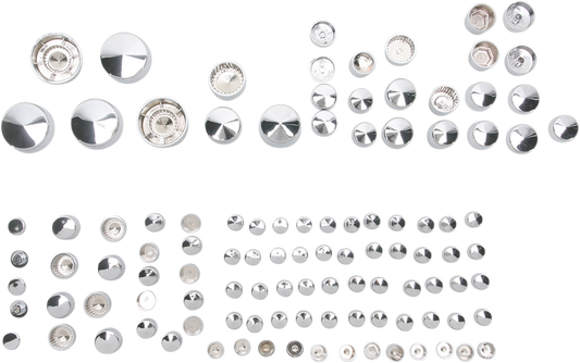 Drag Specialties Deluxe Engine Bolt Cover Kit
