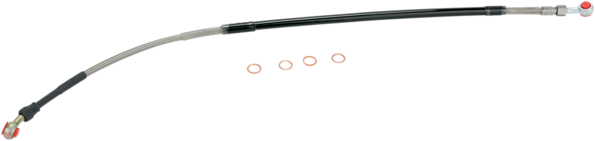 Moose Offroad Stainless Steel Braided Brake Line