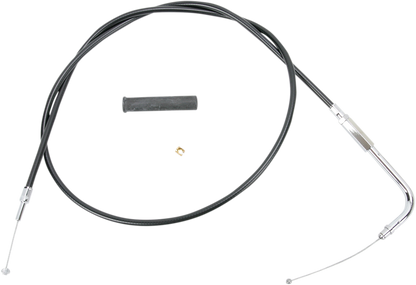 Drag Specialties Black Vinyl Throttle Cable