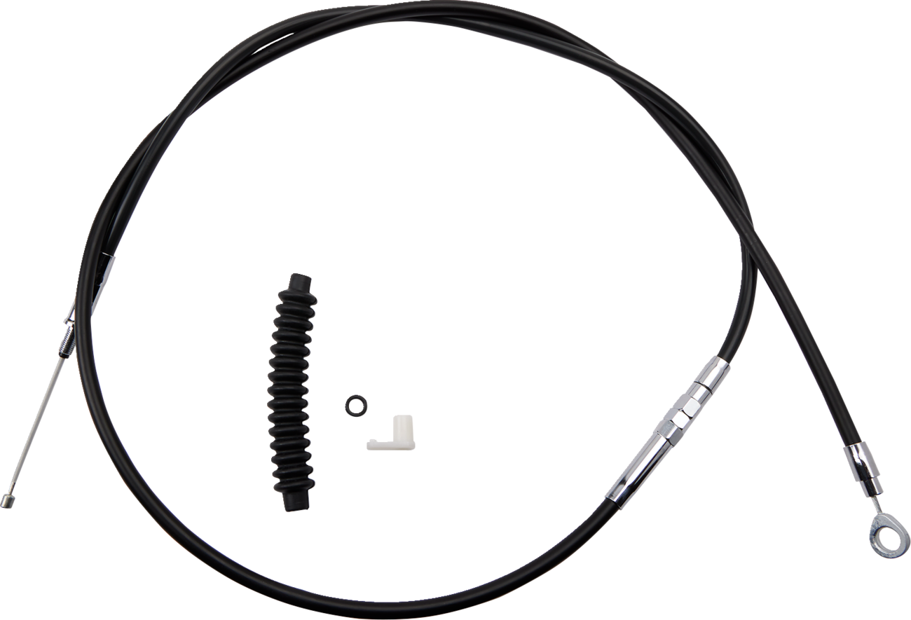 High-Efficiency Black Vinyl Clutch Cable