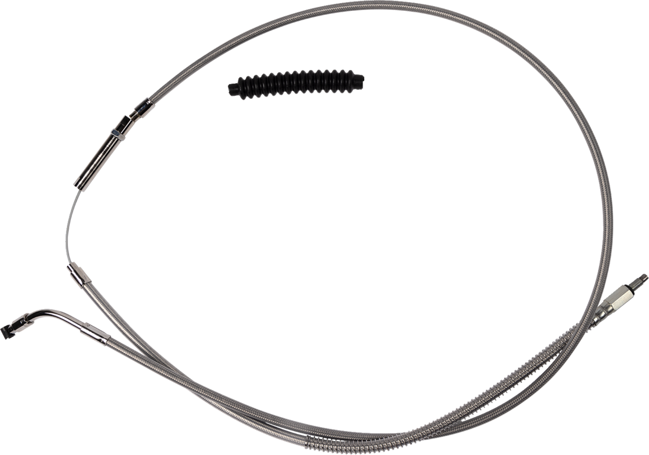 Barnett High-Efficiency Stainless Steel Clutch Cable for Harley-Davidson