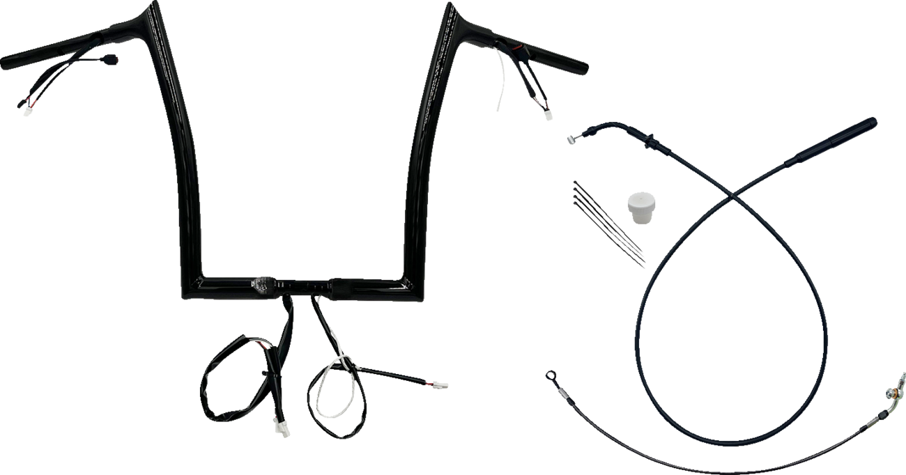 Fat Baggers Inc. 1-1/4" EZ Install Pointed Top Handlebar