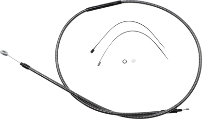 Magnum Shielding High-Efficiency Polished KARBONFIBR Clutch Cable