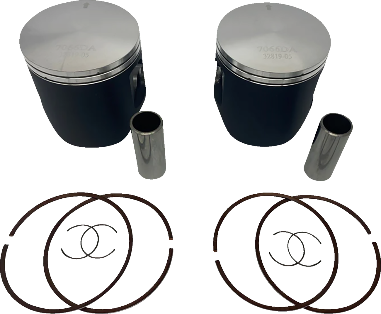 Wossner Piston Kit Anodized 2 Stroke