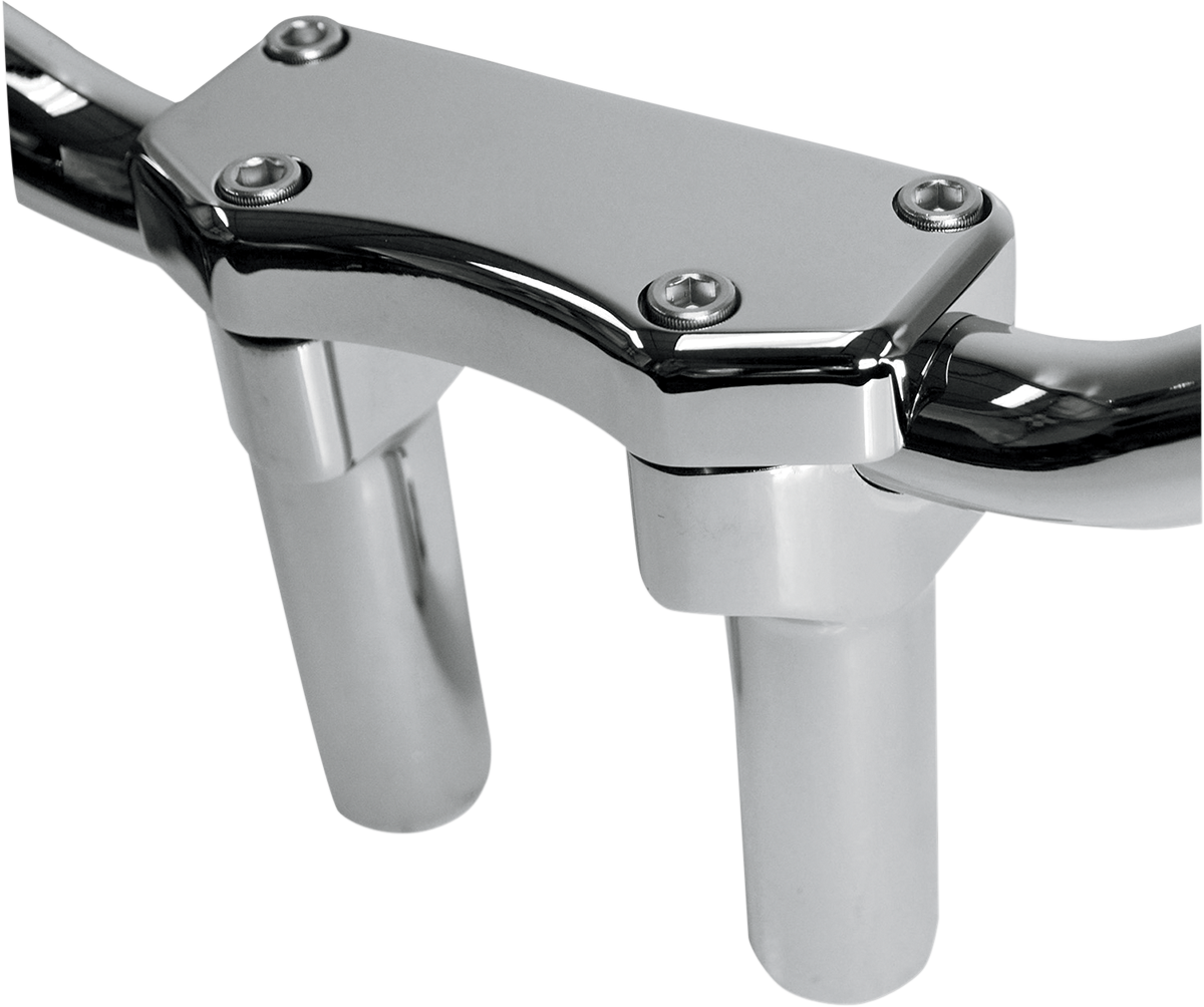 Drag Specialties Handlebar Riser & Top Clamp Kit