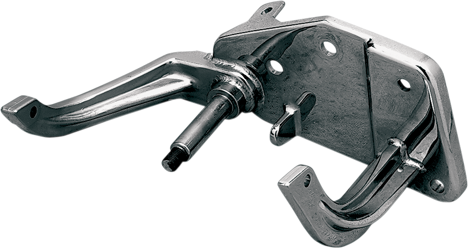 Drag Specialties Chrome Rear Brake Lever Mounting Bracket