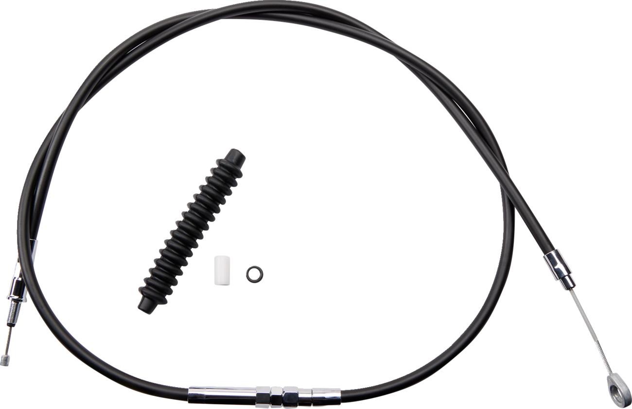 High-Efficiency Black Vinyl Clutch Cable