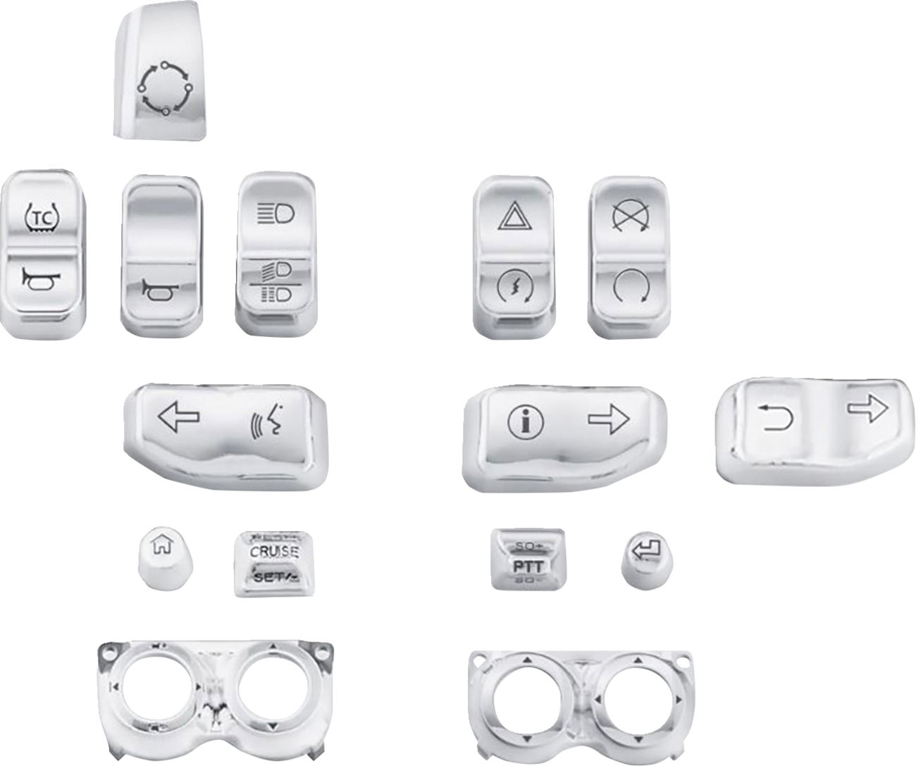 Drag Specialties Switch Cap Kit