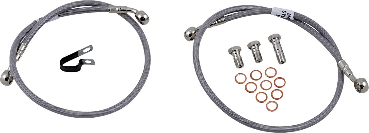 GBrakes Stainless Steel Brake Line Kit