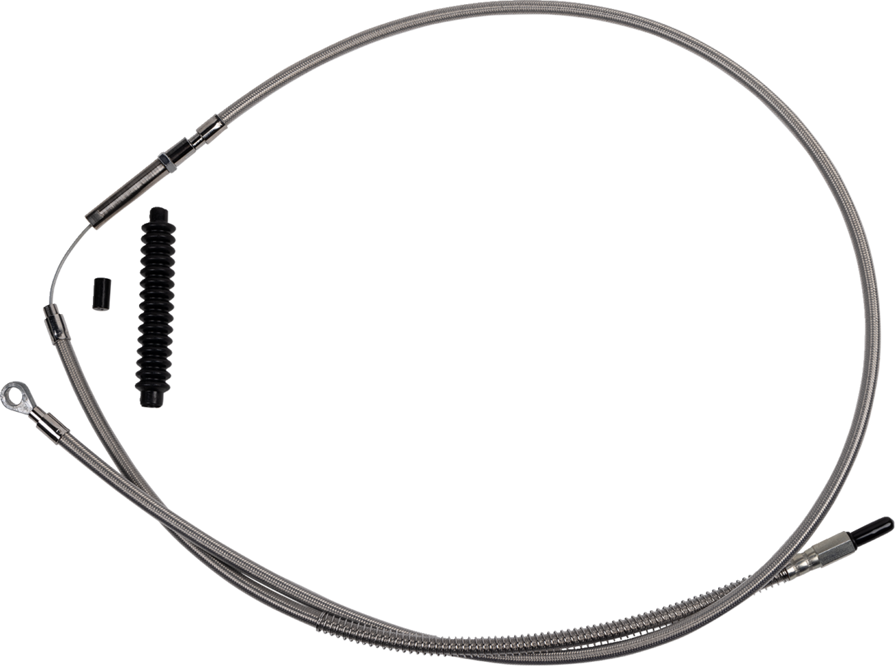 Barnett High-Efficiency Stainless Steel Clutch Cable for Harley-Davidson