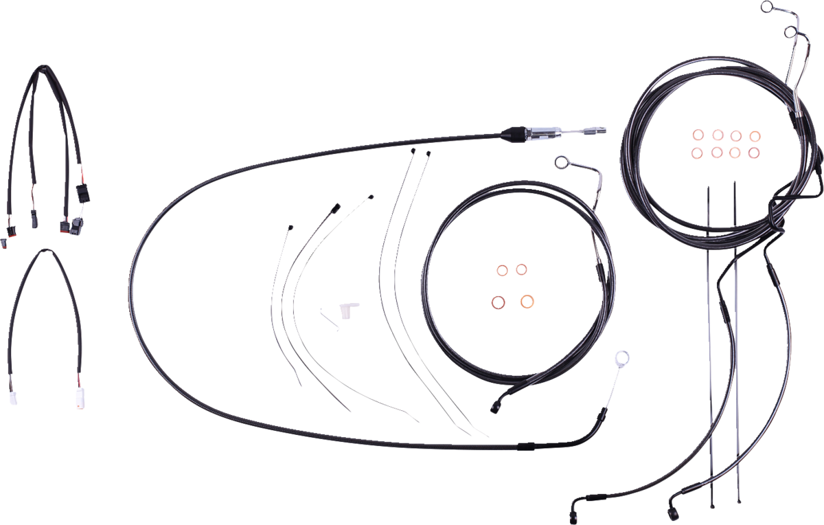 Magnum Shielding Black Pearl Designer Handlebar Installation Kit