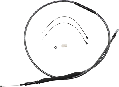Magnum Shielding High-Efficiency Polished KARBONFIBR Clutch Cable