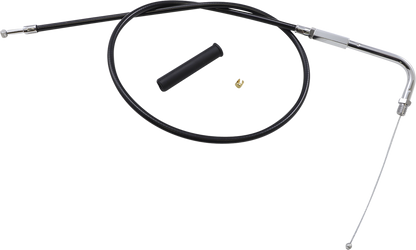 Drag Specialties Black Vinyl Throttle Cable