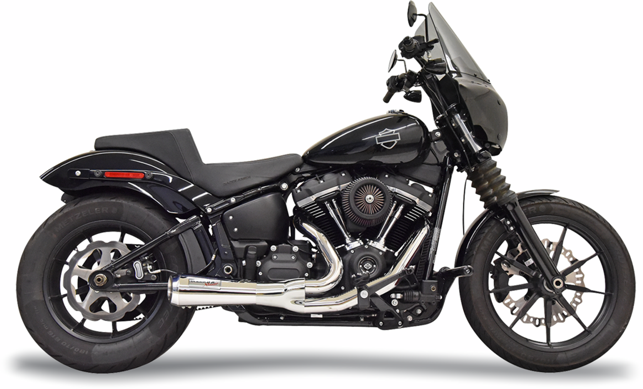 Bassani Xhaust 2-into-1 Ripper Short Exhaust System - 49-State