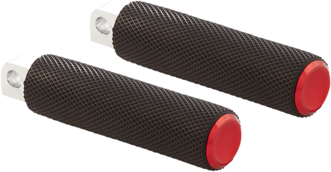 Arlen Ness Passenger Knurled M-Eight Foot Pegs