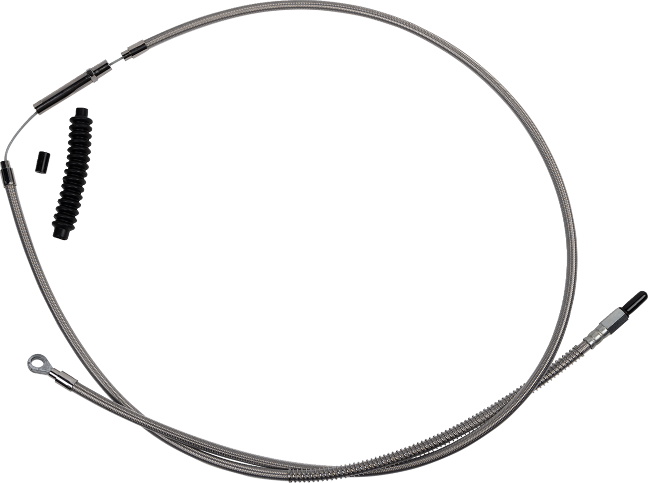 Barnett High-Efficiency Stainless Steel Clutch Cable for Harley-Davidson