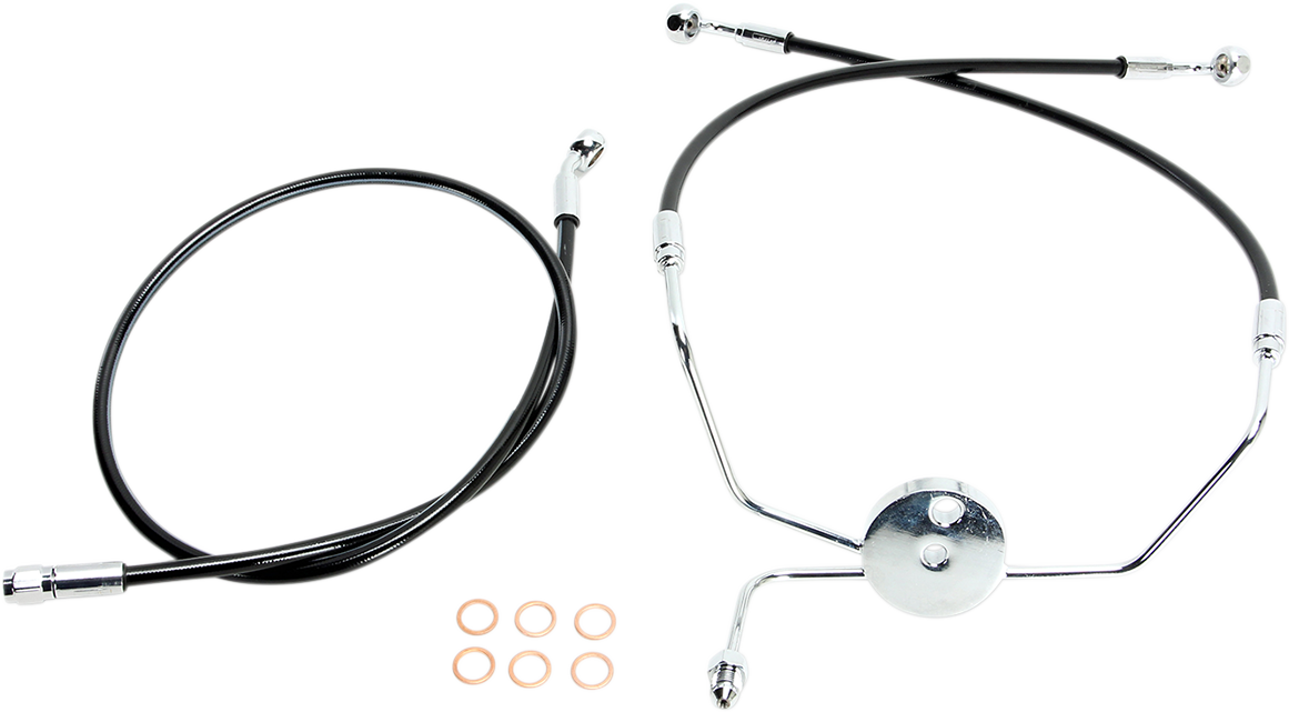 Magnum Shielding  XR Stainless Extreme Response Front Brakeline Kit