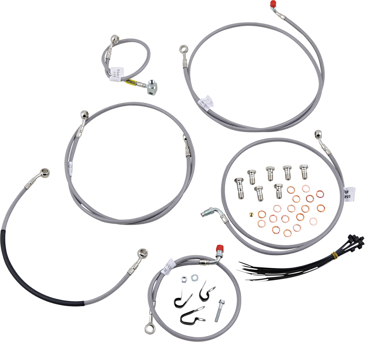 GBrakes Stainless Steel Brake Line Kit