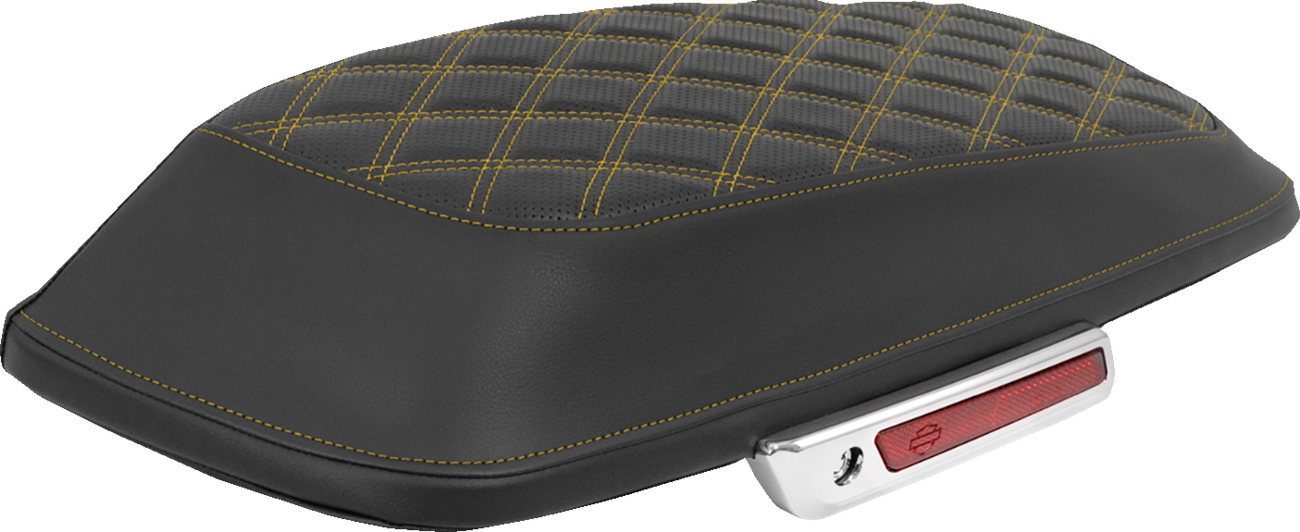 Saddlemen Lattice Stitched Saddlebag Lid Covers